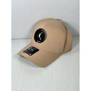 Size L/XL Nike Jordan Rise Jumpman Patch Flex Hat Beige Tan FD5187-200 Adult NWT